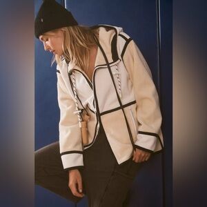 Free People Movement Polar Plunge Slouchy Fleece Jacket Sz S Excellent
